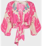 Women's pink-blouse